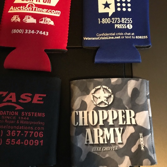 10 can koozies assorted never used - Picture 3 of 6